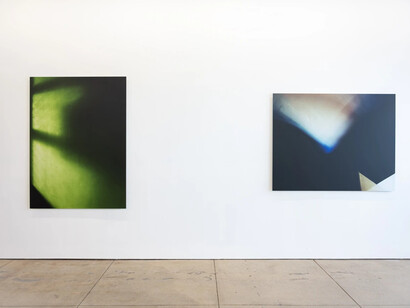 Austin Irving, Night lights, exhibition view. Courtesy of Wilding Cran Gallery