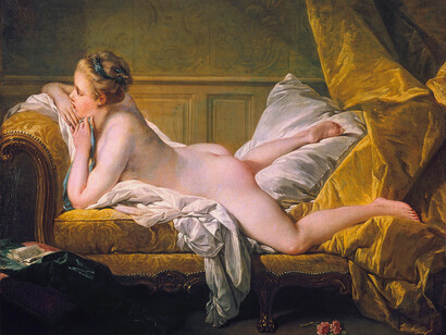 «Retrato de Marie-Louise O'Murphy» (1752), François Boucher