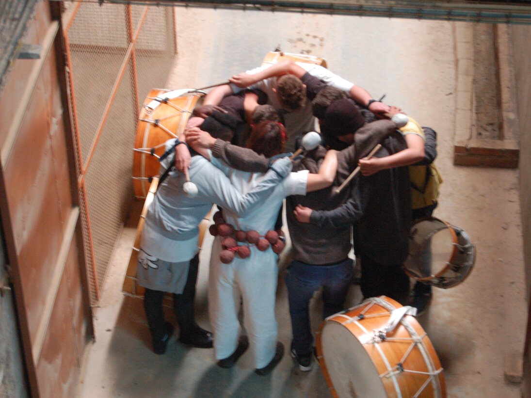 Rita GT, building healing processes, from the project Give us pause #actions on a global flatness. 2016. HD, colour, sound (9'12''). Courtesy of the artist