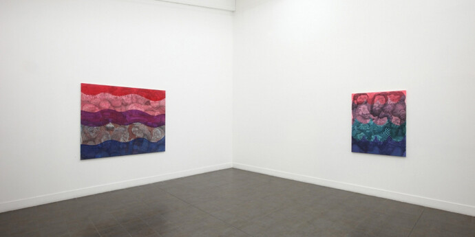 José Lerma, Exhibition view. Courtesy of Brand New Gallery