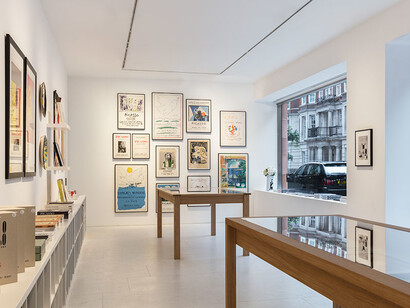 Picasso Pop-Up Shop, Exhibition view. Courtesy of Gagosian