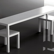 Marcello Morandini, Tavolo Stuhltisch, Bruno Longoni, Cantù (CO) , 2014. Courtesy of Museo MA*GA