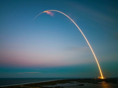 During a satellite launch, rocket fuels and rocket parts that contain hazardous substances may fall into the ocean and harm marine life