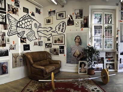 Dido Fontana, Palestra, Exhibition view, 2015, Stay Strong (Z), Boccanera Gallery