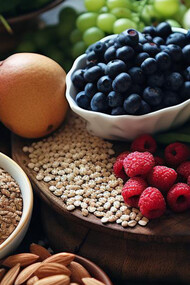 Alimentos fuente de fibra alimentaria
