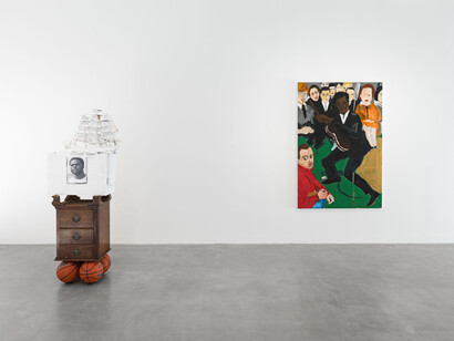 Installation view ‘Henry Taylor’ Hauser & Wirth Somerset 2021
Photo: Ken Adlard
Courtesy the artist and Hauser & Wirth © Henry Taylor
