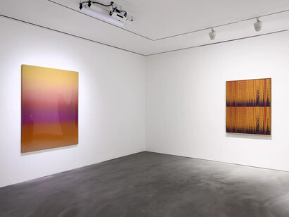 Mika Tajima, Penumbra, exhibition view. Courtesy of Pace Gallery