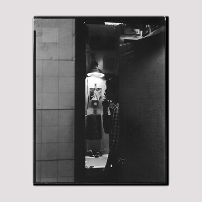 Anonymous, D.E. May - Regionaires, 2015. Fiber-based contact print, 9” x 7” (22” x 17 7/8” framed). Courtesy of PDX Contemporary Art