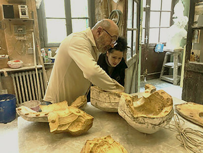 Montse Lasunciòn: the subject of his project were the techniques of reproducing monuments in the 19th century