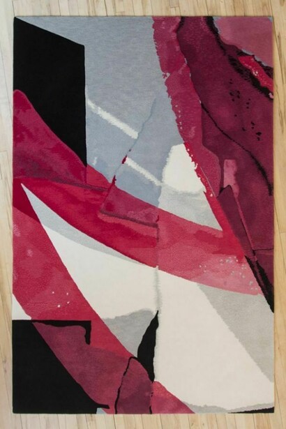 Paul P. Untitled (Rug), 2014, Hand Woven, 100% Wool Rug, 1 x 93 x 63 inches, (2.54 x 236.22 x 160.02 cm), Edition of 2 plus II AP