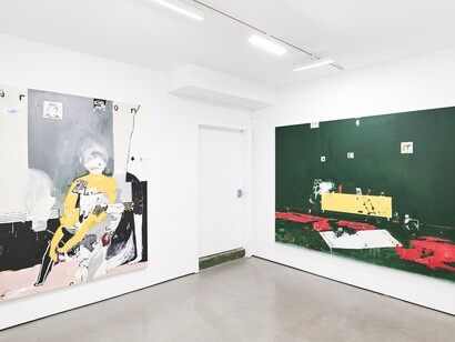 Brian Harte, After Image, 2023, installation view. Courtesy of Simchowitz Gallery