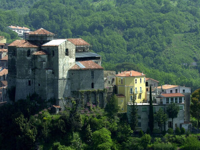 Medieval village of this region of Italy