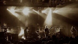 La banda estadounidense Pixies durante su concierto en la sala La Riviera de Madrid. Foto:
Mónica Estévez