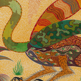 Chico da Silva, Sem título, 1972, Courtesy of M+B Gallery