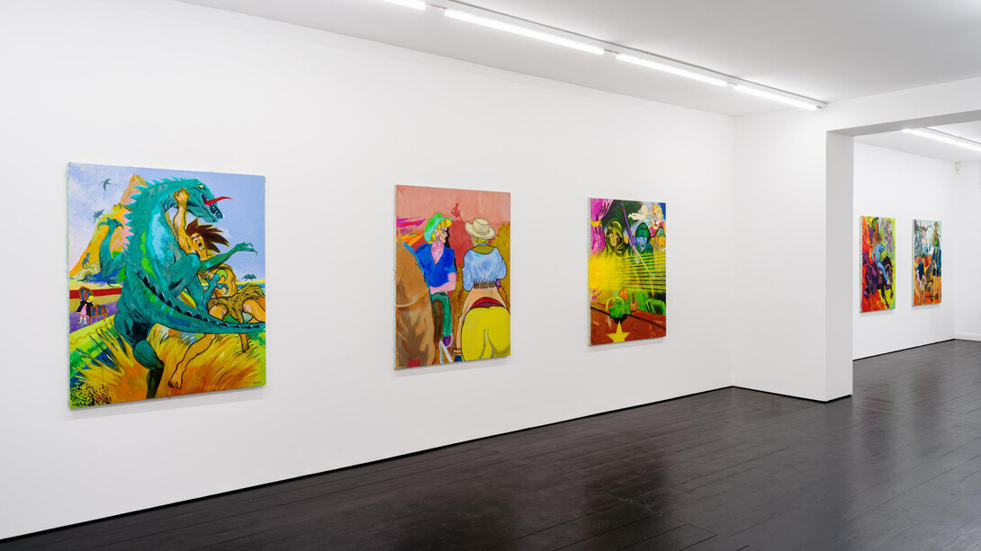 Max Werner, Sons, ausstellungsansicht. Mit freundlicher genehmigung von Contemporary Fine Arts