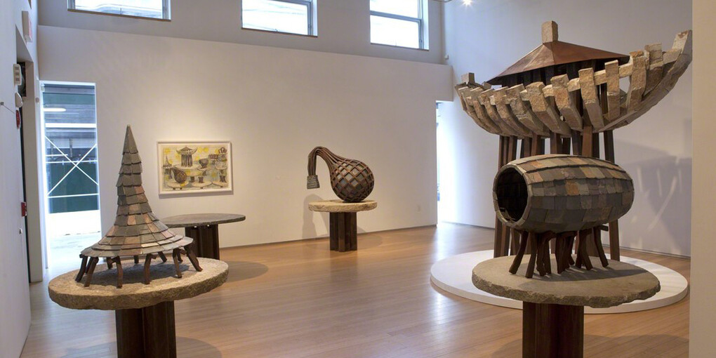 Ilan Averbuch, Exhibition view. Courtesy of Nancy Hoffman Gallery
