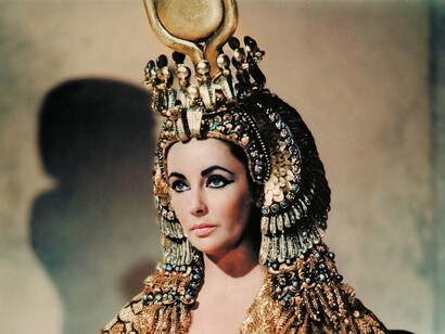 Elizabeth Taylor, una Cleopatra en Technicolor