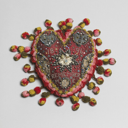 Unknown, Heart pincushion, Beamish Museum (Durham, UK), Photo: Tate Photography
