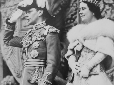 Re George VI e la Regina Elizabeth in Canada, maggio 1939