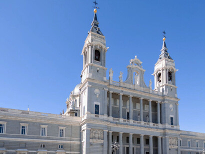 Amidst the bustling quarters of Madrid, Spain, the intricate Gothic spires of Catedral de Santa Maria la Real de la Almudena stand as a testament to the city's rich cultural tapestry