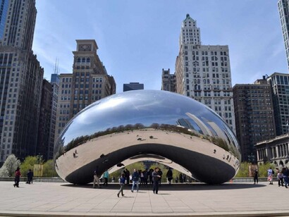 Anish Kapoor, Cloud Gate  
