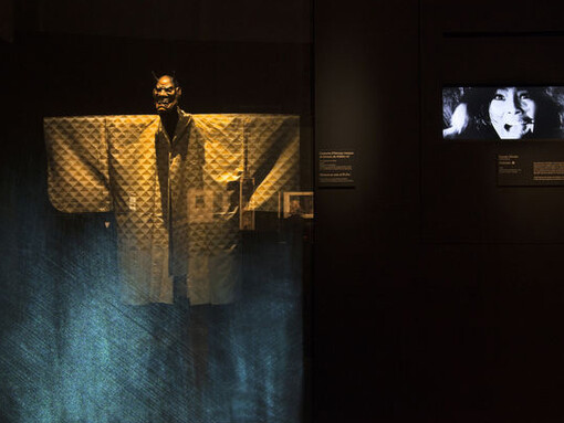 Vue de l'exposition "Enfers et fantômes d'Asie" © musée du quai Branly - Jacques Chirac, photo Gautier Deblonde