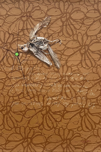 Ifeoluwa Alade, The mustard seed, 2024. Courtesy of Abend Gallery