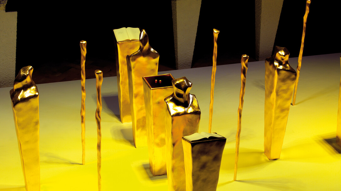 Bizhan Bassiri, Riserva Aurea, 2014 - Galleria Nazionale dell’Umbria, ph. Mario Di Paolo