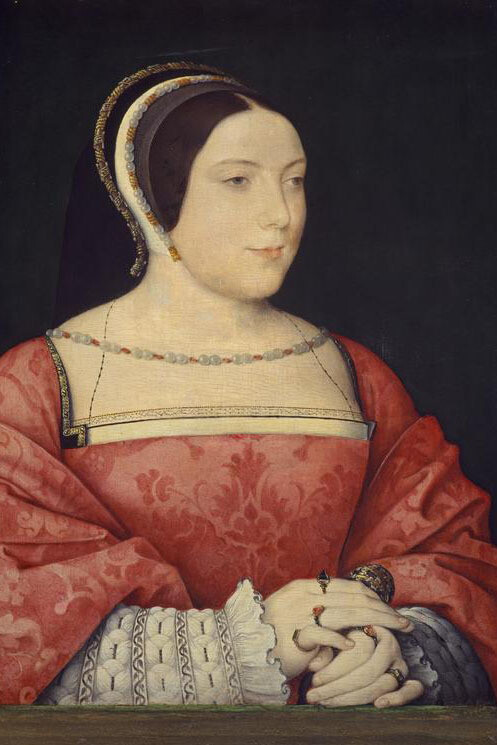 Jean Clouet, Madame de Canaples (Marie d'Assigny, 1502 - 58)