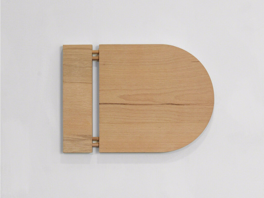 Noa Schwartz, 18, 2015, beech wood, 30 × 42 × 2 cm
