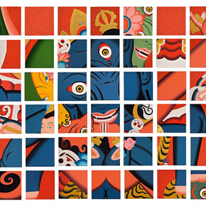 Nepal Art Now. Courtesy of Weltmuseum Wien