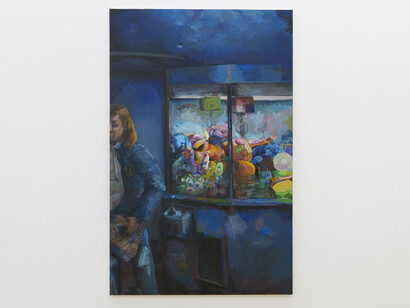 Aelita Le Quément, Blutorange, ausstellungsansicht. Mit freundlicher genehmigung der Galerie Jahn und Jahn