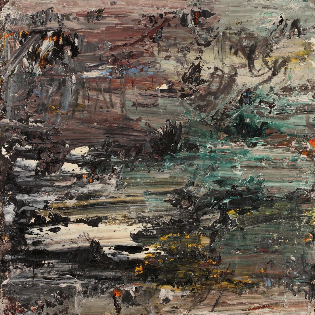 Su Dong Ping, No.16, 2014, Oil paint and mixed media on canvas, 151 x 135 cm; 59 2/5 x 53 1/10 in.
