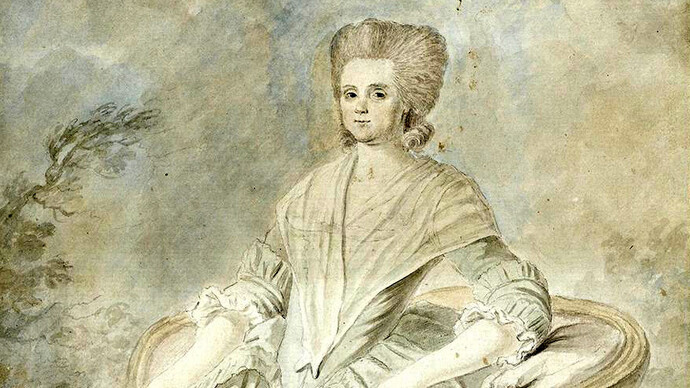 Olympe de Gouges hacia 1793