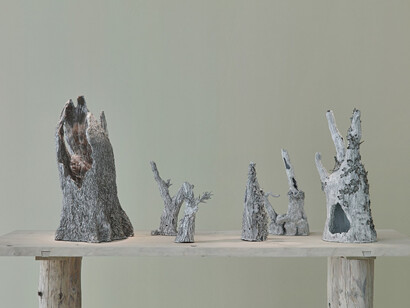 Into the Trees. Courtesy of Gagosian