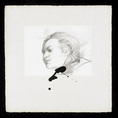 Omar Galliani, Le tue macchie nei miei occhi, 2008, carboncino su carta intelata e smalto nero, cm. 52x52 cm
Opere pubblicate nel libro Ruggero Manzoni, Nel vortice delle acque superiori, Raffaelli Editore, Rimini, 2015