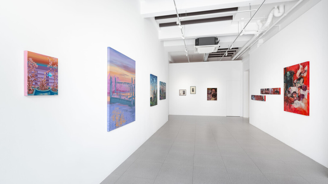 Various artists, Lah! Stories from the neighbourhood, exhibition view. Courtesy of Cuturi Gallery