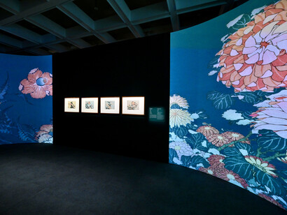 Blooming: the art of gardens in east and west, exhibition view. Courtesy of Hong Kong Museum of Art