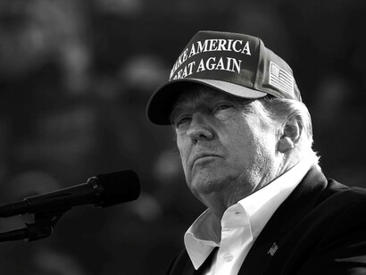 President Trump rallied his followers with the political statement "make America great again"