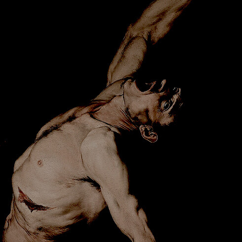 Detalle de «Prometeo», (1630), José de Ribera