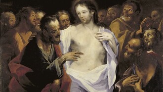 Franciszek Smuglewicz (1745-1807). «Tomás el incrédulo». Hacia 1800, óleo sobre lienzo. Museo Nacional de Varsovia, Polonia