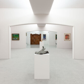 Various artists, Expressive! Expressionist paintings of the first and second generation, exhibition view. Courtesy of Galerie Henze & Ketterer