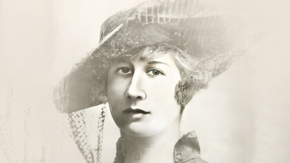 Rebeca Matte Bello fue la primera escultora chilena. Fue una artista independiente que coincidió con la Generación Académica de fines del siglo XIX