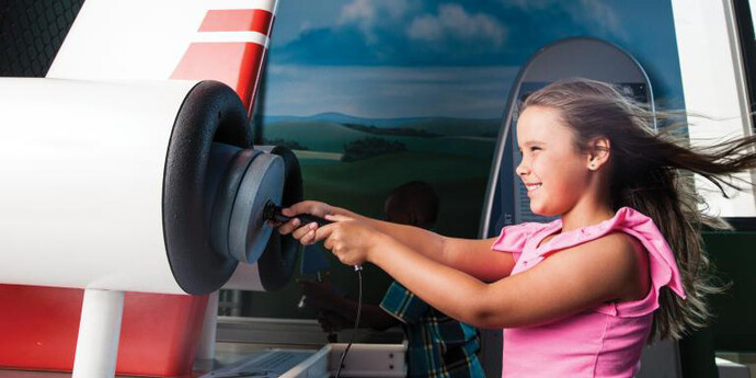 The Franklin Air Show. Courtesy of The Franklin Institute