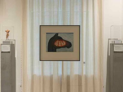 Aleksandra Waliszewska, Irruption of antiquity, exhibition view. Courtesy of Deste Foundation Project Space