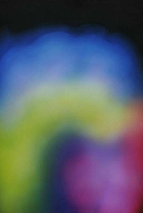 Desirée Holman - Aura, Franz Mesmer, 2013, gouache paper, 30 x 22 inches