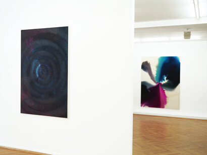 Giacomo Santiago Rogado, continuo, exhibition view. Courtesy of Bernhard Knaus Fine Art