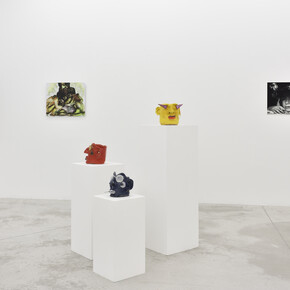 Installation View, Danser sur les traces, 2024. Courtesy of Praz-Delavallade