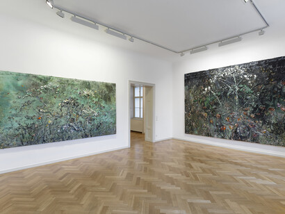 Installation view: Anselm Kiefer, Im Gewitter der Rosen, Galerie Thaddaeus Ropac Salzburg, 2015, Courtesy Galerie Thaddaeus Ropac, Paris/Salzburg, Photo: Ulrich Ghezzi