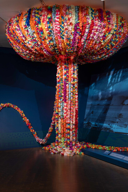 Niki Hastings-McFall, No man is an island (with atomic rainbow), 2023. Courtesy of Denver Art Museum